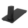 WOSPORT RESIN AND GLASS TABLETOP DISPLAY FOR GUN BLACK WO-TG39