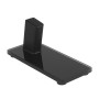 WOSPORT RESIN AND GLASS TABLETOP DISPLAY FOR GUN BLACK WO-TG39