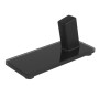 WOSPORT ESPOSITORE DA TAVOLO IN RESINA E VETRO PER PISTOLA NERO WO-TG39