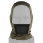WOSPORT KNIGHT HEADGEAR BALACLAVA WITH MOUTH PROTECTION BLACK OD GREEN TAN WO-MA205