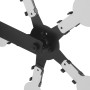 WOSPORT METAL SHOOTING TARGET THREE FIVE-STAR WINDMILL STYLE WO-TG35