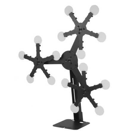 WOSPORT METAL SHOOTING TARGET THREE FIVE-STAR WINDMILL STYLE WO-TG35