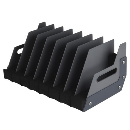 WOSPORT ESPOSITORE IN ABS+EVA PORTA PISTOLE 8 POSTI WO-TG33