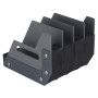 WOSPORT PISTOL STORAGE RACK ABS+EVA 4 SLOTS WO-TG32