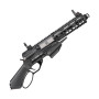 FUCILE SOFTAIR  A GAS LEVAR 7 CON PARAMANO M-LOK IN ALLUMINIO NERO G&G GG-LEVAR7