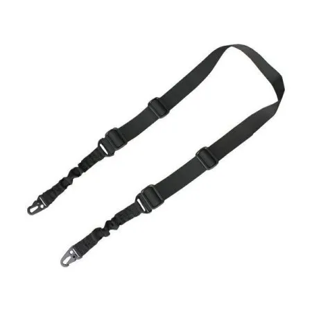 EMERSON GEAR BLACK TWO-POINT RIFLE BUNGEE SLING EM2426