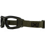 WILEY X LYNX GOGGLE GREY AND CLEAR LENS FRAME OD GREEN WY-1501G