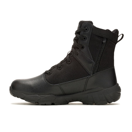 ANFIBI TATTICI FULLBENCH TACTICAL 8" SIDE ZIP WP BLACK MERREL  J007847