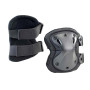 OPENLAND BLACK KNEE PROTECTION PADS HDPE  OPT-XPAD 01
