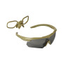 OPENLAND BALLISTIC GOGGLE TAN KIT 3 LENSES V.2 CE EN166 ANSI Z87.1 OPT-UM003
