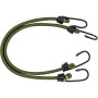 COPPIA RAGNI ELASTICI VERDI BUNGEE CORD, 6MM x 60CM  HL-CS170
