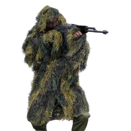 MIL-TEC 11962120 TG 2 ML GHILLIE PARKA WOODLAND MILITARE SOFTAIR CACCIA IGNIFUGA