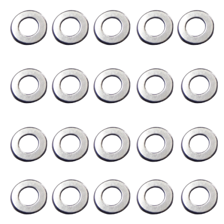 FPS SOFTAIR AEG STEEL SHIM SET 0.10 mm 20 pcs FPS010