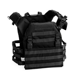 OPENLAND PLATE CARRIER MODULARE LOW PROFILE BLACK OPT-11074 01