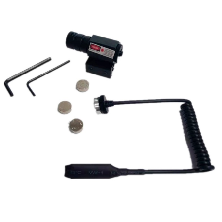 TACTICAL MINI RED LASER WEAVER 20MM WITH REMOTE CONTROL 5316