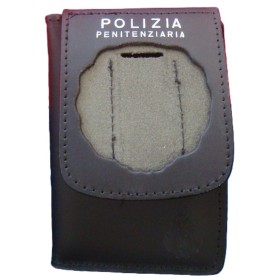 USED - VEGA HOLSTER 1WE10 WALLET WITH REMOVABLE PLATE POLIZIA PENITENZIARIA