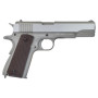 KWC BLOWBACK FULL METAL CO2 PISTOL 1911 TACTICAL SERIES SILVER KW-1911TACS