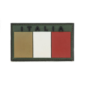 OPENLAND TACTICAL RUBBER LOW VISIBILITY FLAG PATCH  OPT-15185 02 OD