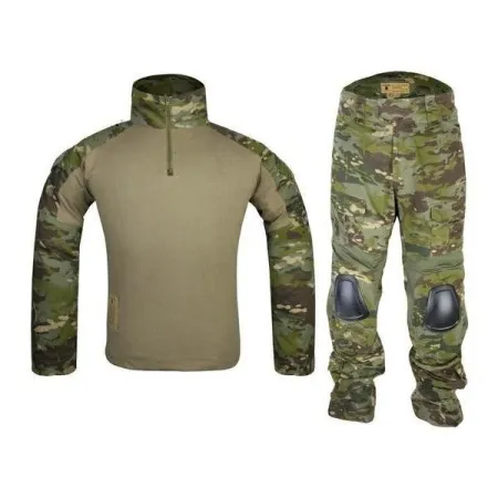 UNIFORME MIMETICA SOFTAIR COMBAT GEN. 2  TROPIC MULTICAM  TAGLIA XL EM6972-XL EMERSON