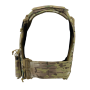 TACTICAL PLATE CARRIER MOLLE  VEST SIXMM LLC MULTICAM  CONQUER 10651