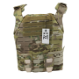 TACTICAL PLATE CARRIER MOLLE  VEST SIXMM LLC MULTICAM  CONQUER 10651