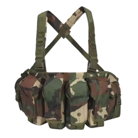 TACTICAL VEST AK CHEST RIG WOODLAND 5567