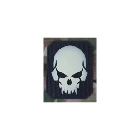 EMERSONGEAR PATCH PVC PIRATESKULL BLACK/POLISHED WHITE (EM5550B)