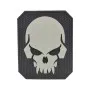 EMERSONGEAR PVC PATCH PIRATESKULL BLACK/OPAQUE WHITE EM5550C