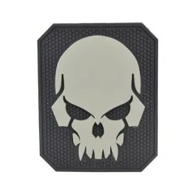 EMERSONGEAR PVC PATCH PIRATESKULL BLACK/OPAQUE WHITE EM5550C