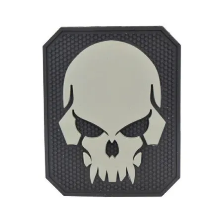 EMERSONGEAR PVC PATCH PIRATESKULL BLACK/OPAQUE WHITE EM5550C