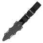 DUMMY PLASTIC TRAINING KNIFE 141 STYLE WITH BELT SHEAT BLACK 7369