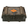 CASSA MILITARE USATA IN LEGNO PESANTE 49X37X19 cm 469511