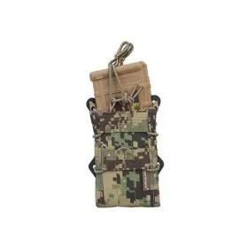 TASCA DOPPIA PORTA CARICATORE X2R TACO FUCILE SOFTAIR MOLLE AOR2 EM6035K