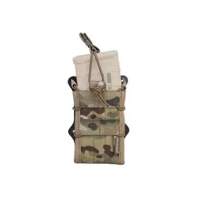 TASCA DOPPIA PORTA CARICATORE FUCILE SOFTAIR MOLLE MULTICAM EM6035MC