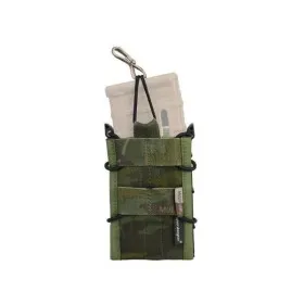 TASCA DOPPIA PORTA CARICATORE FUCILE SOFTAIR M4 5.56 MODULARE TACO MULTICAM TROPIC EM6035MCTP