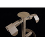 AIRSOFT EQUIPMENT DISPLAY STAND - TAN AC-19-T WOSPORT