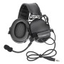 WADSN airsoft tactical headset with microphone and noise cancelling system