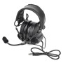 WADSN noise reduction tactical headset with boom microphone for military use