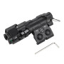 wadsn finto sistema di puntamento nero wdx067-b