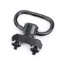 D sling swivel Keymod M-LOK black for softair rifles