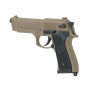 cm126t cyma pistola tan semi full auto softair