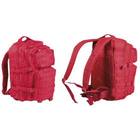 Zaino Tattico Rosso US Assault 20L MIL-TEC