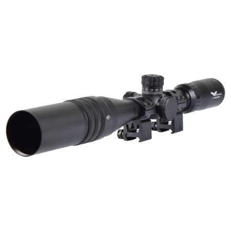 JS-Tactical 4-16x44 illuminated rifle scope side view