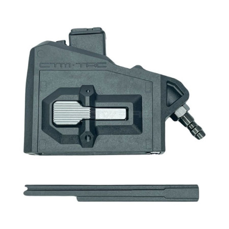 CTM HPA M4 Magazine Adapter CTM-KIT-0340 per AAP-01 Glock - nero e silver