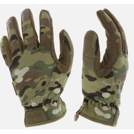 Mechanix Fast Fit Multicam tactical gloves front view