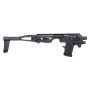Micro Roni G5 folding stock open and closed