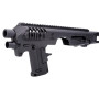 Aluminum muzzle device black Micro Roni G5