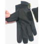 Black Kevlar cut-resistant gloves with adjustable wrist