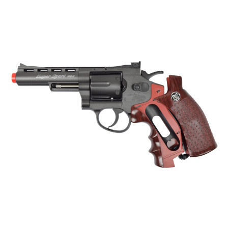Win Gun C701 rotating 6-shot cylinder close-up