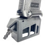 CTM HPA adapter - CNC aluminum release button detail